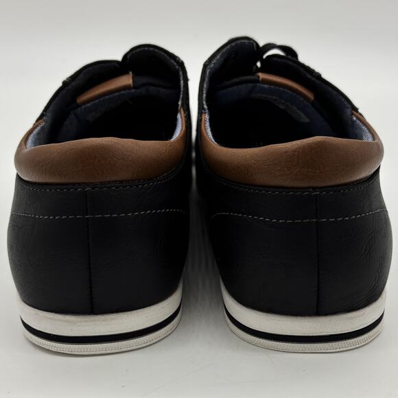 Bruno Marc Shoes Mens 9.5 Rivera-01Black Business Casual Lace Up Loafers Oxford - Picture 4 of 8